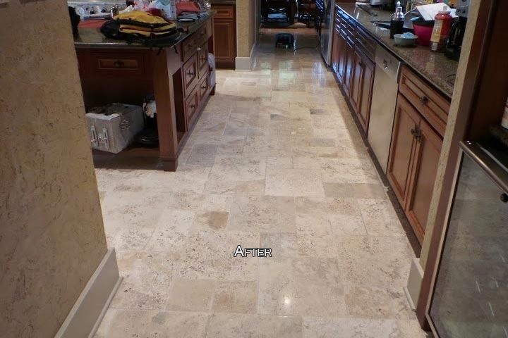 travertine floor cleaning houston