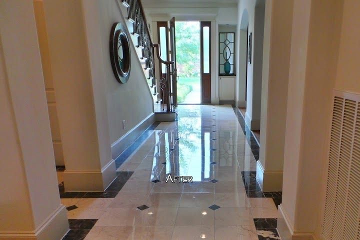 travertine floor cleaning houston