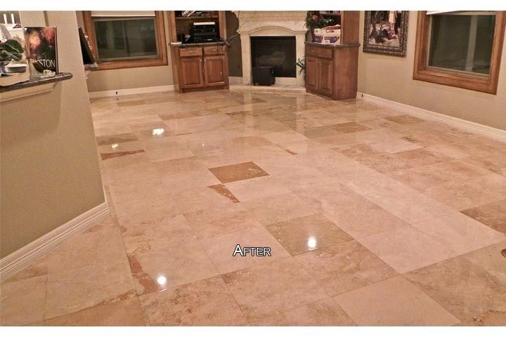 travertine floor cleaning houston