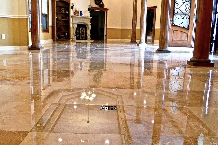 travertine floor cleaning houston