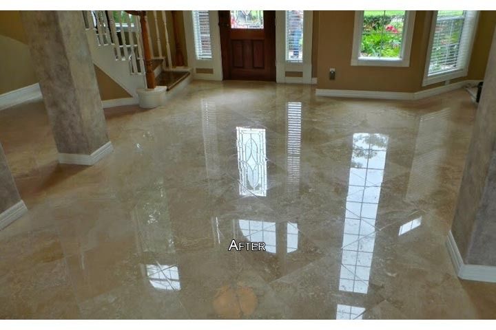 travertine floor cleaning houston