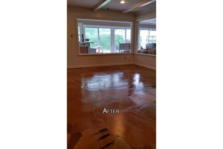 flagstone floor cleaning houston 4