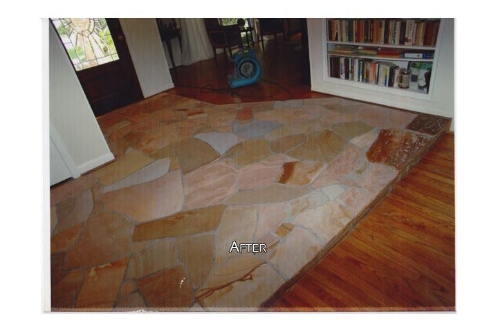 flagstone floor cleaning houston 6